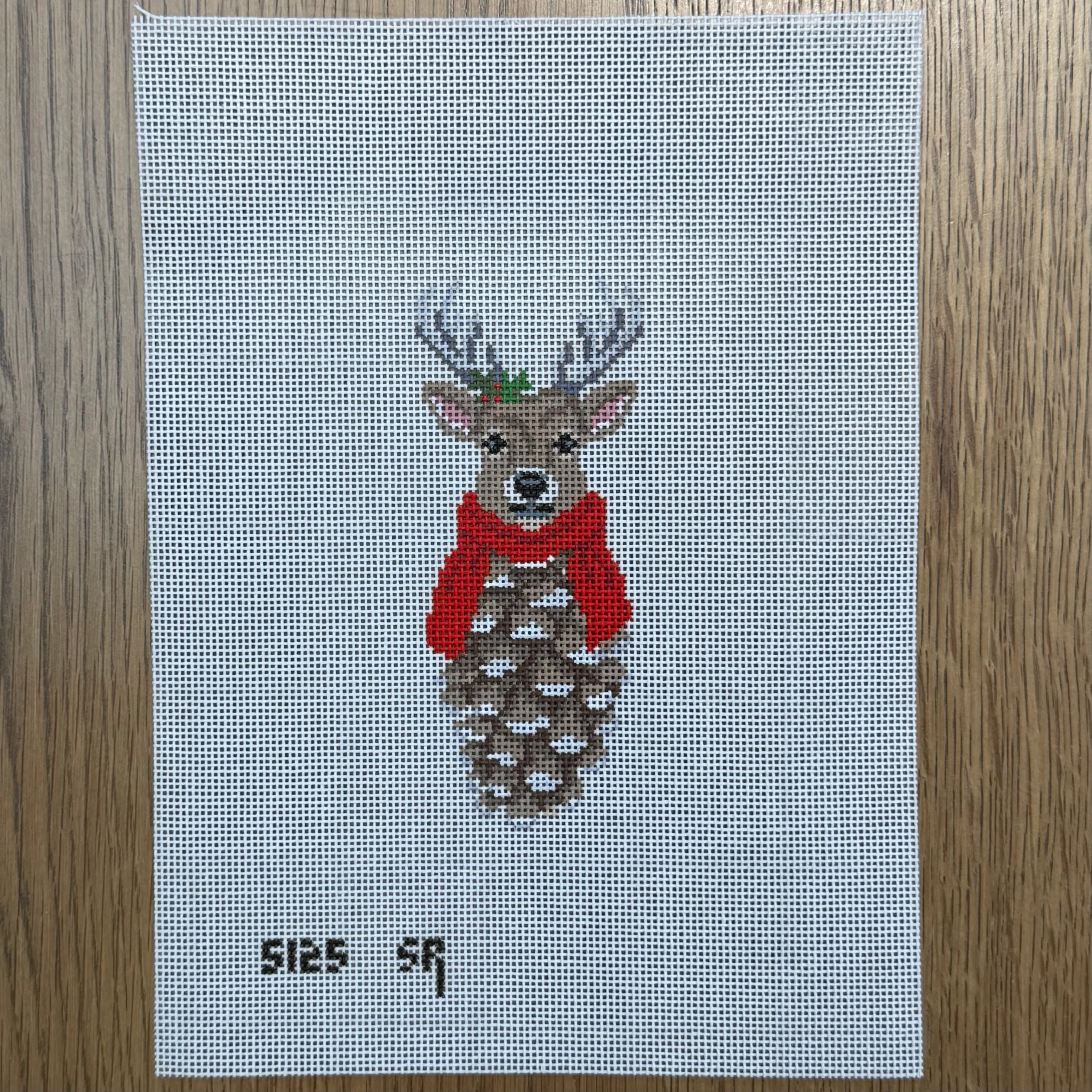 SR5125 - Pinecone Reindeer Ornament