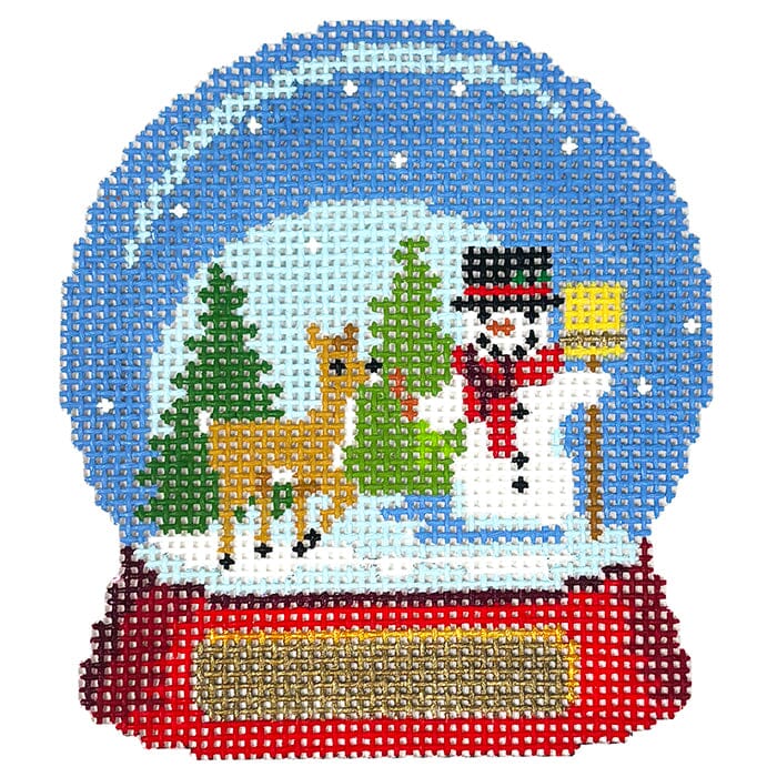 SR5150 - Snow Globe - Snowman with Reindeer