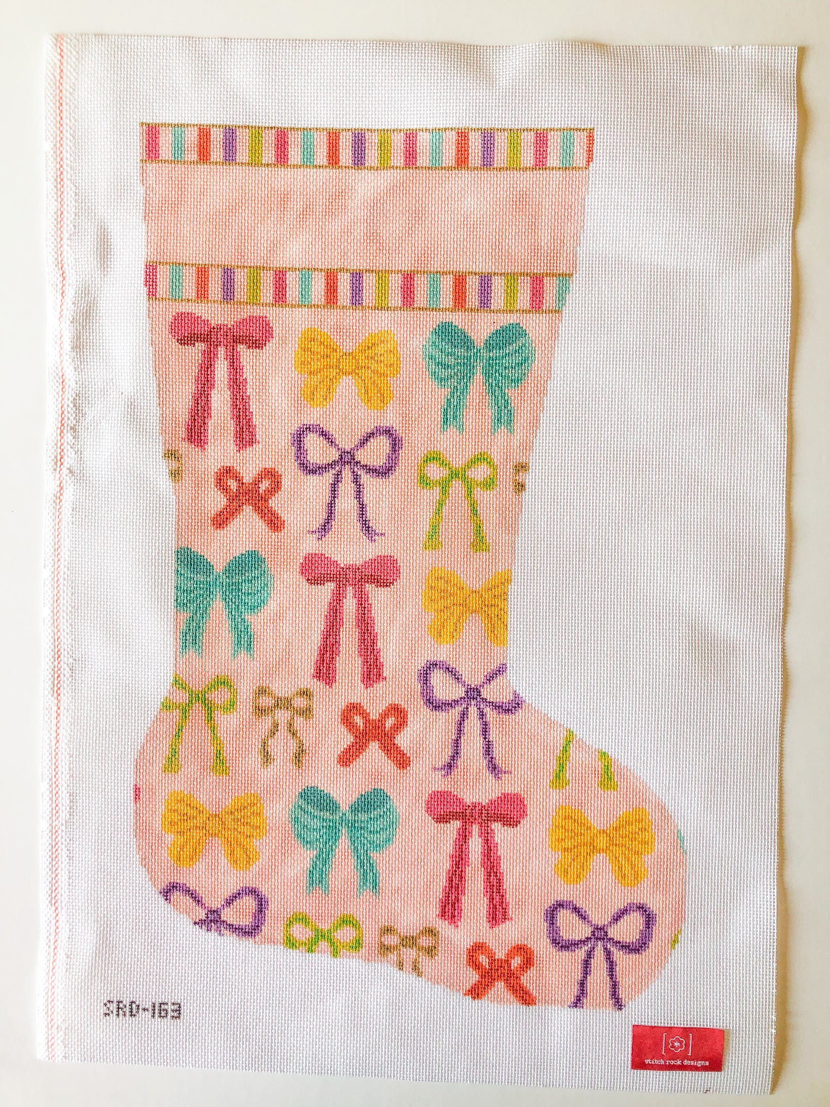 SRD-163 - Ribbons and Bows Stocking