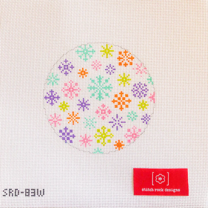 SRD-83 - Scattered Snowflakes Ornament