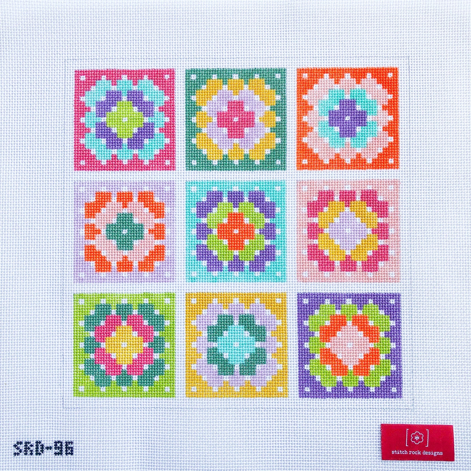 SRD-96 - Granny Square Pillow