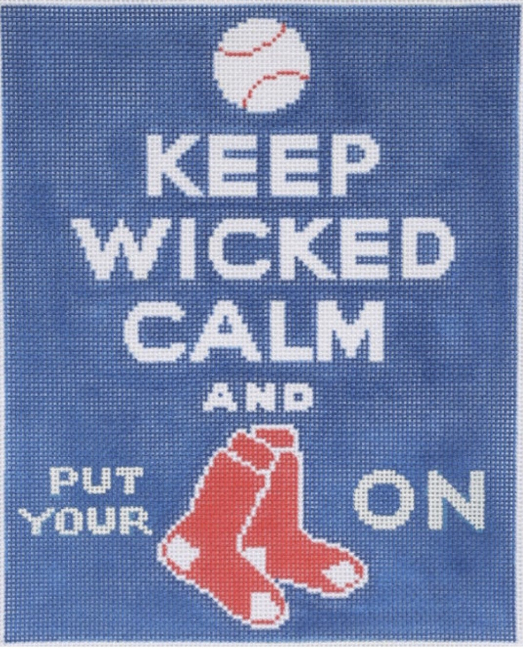 SS-193 -  "Keep Wicked Calm And Put Your Red Sox On"