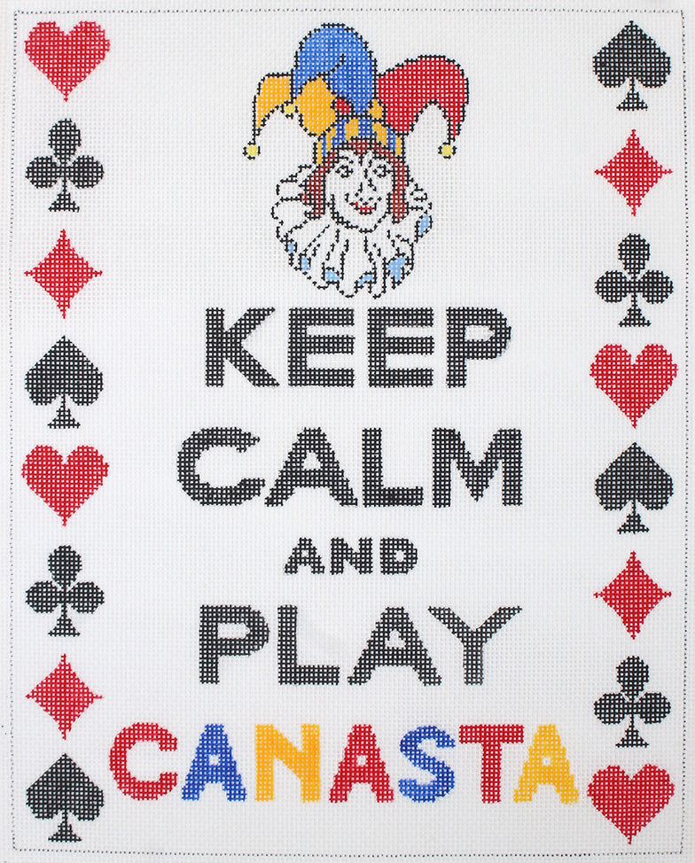 SS-235 -  "Keep Calm And Play Canasta"