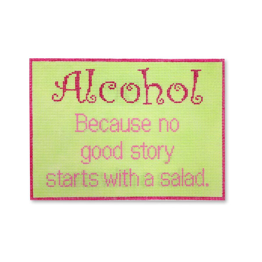 EG-SS31 - Alcohol. Because no good story starts with a salad