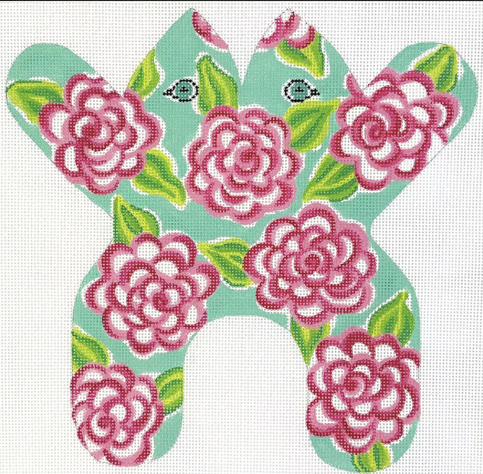 SST-172 - Frog - Lily-Inspired Camelias - Pinks/Greens