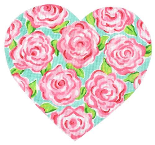 SST-244 - Heart - Lilly-inspired Roses