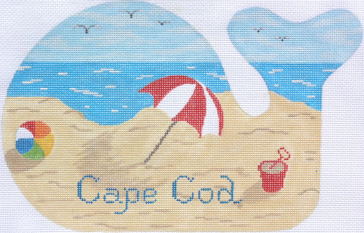 SST-26 - Medium Whale - Beach Scene