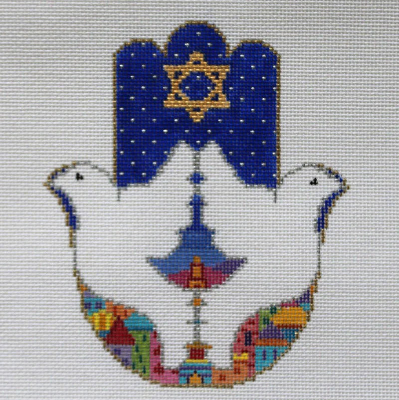SU515 - Hamsa: Doves over Jerusalem