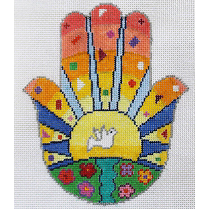 SU526 - Hamsa: Pastel Rainbow