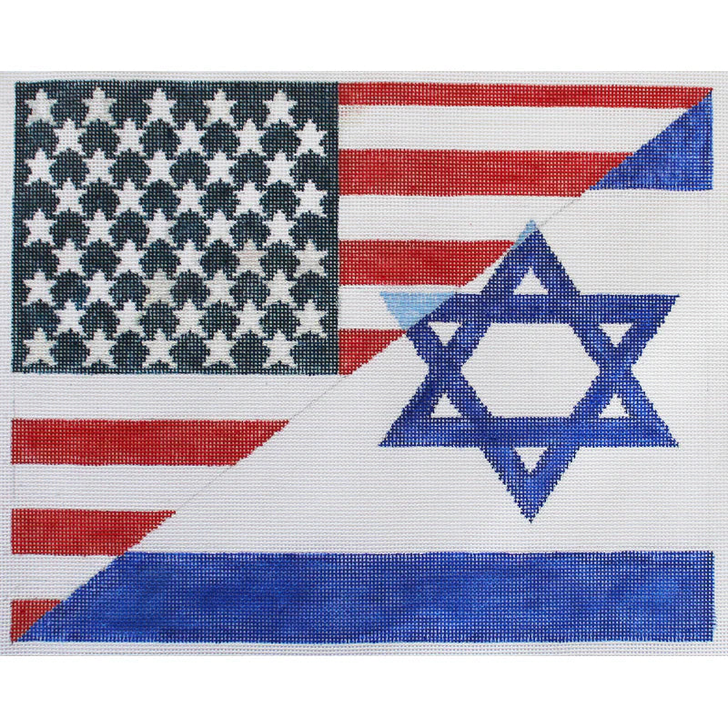 SU538 - Tallis: America/Israel Flags
