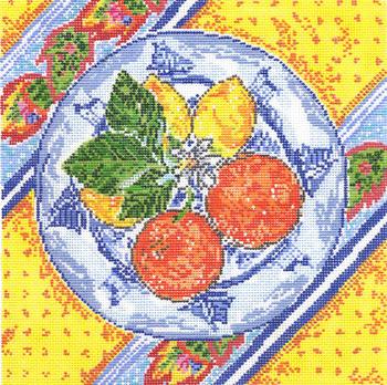 SWB1030 - Lemon and Orange Plate