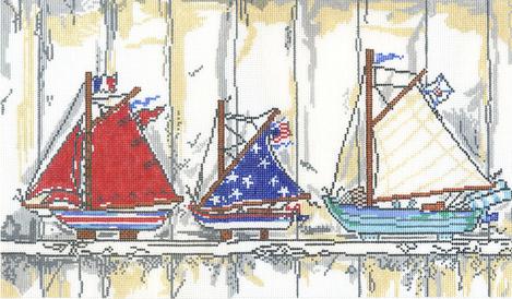 SWB1055 - Boats on Shelf