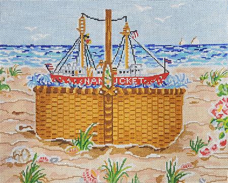 SWB1120 - Nantucket Sailing Basket