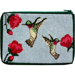 SZ642 - Hummingbird Cosmetic Case Stitch & Zip