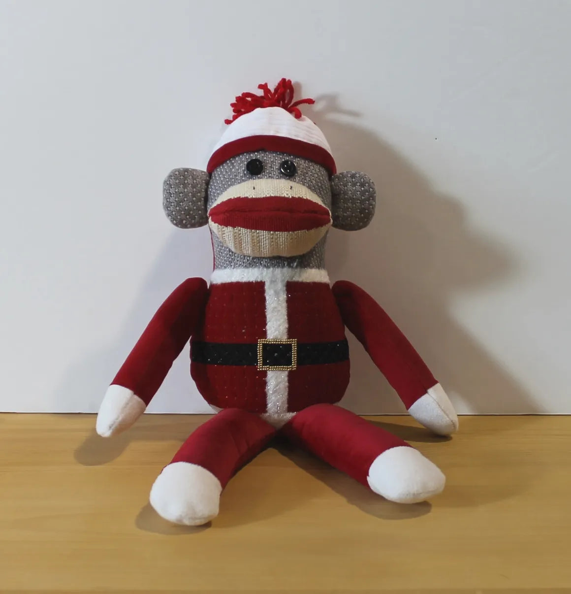 Santa Sock Monkey