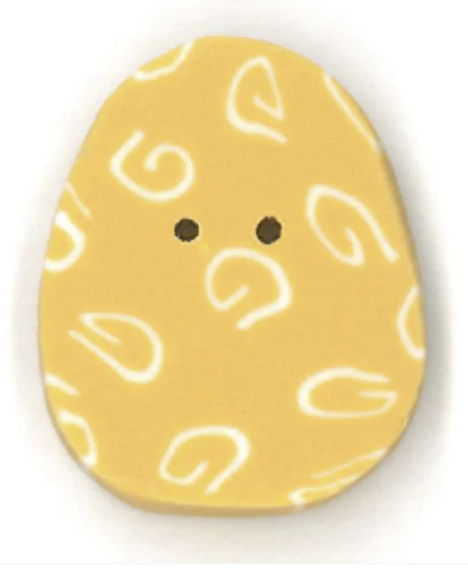 Small Spring Egg Button