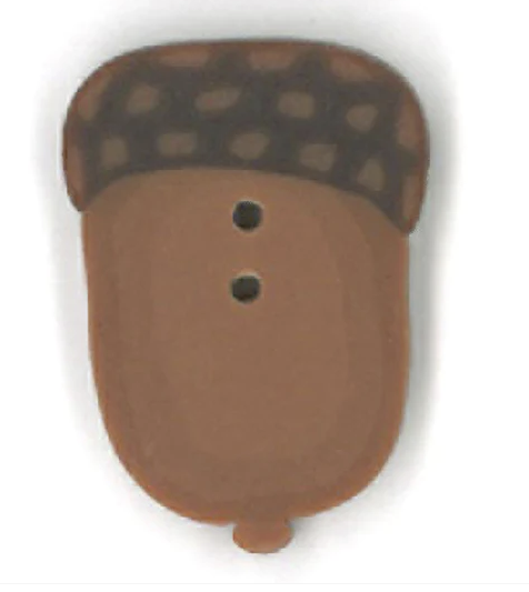 Small Acorn Button