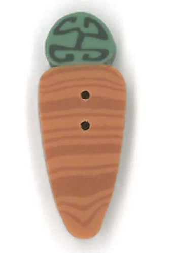 Medium Carrot Button