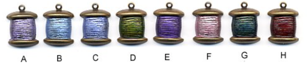 574 - Thread Spool Charm