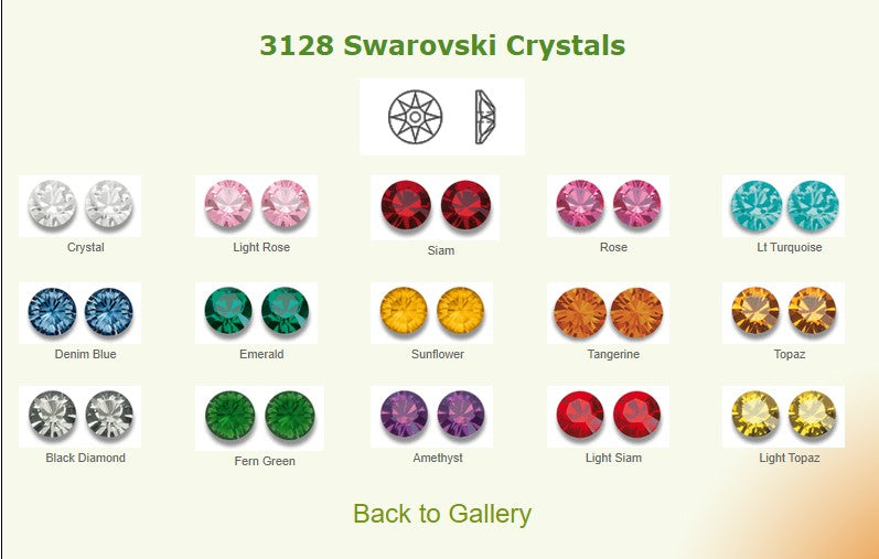 3128 Swarovski Sew-On 5mm Beads