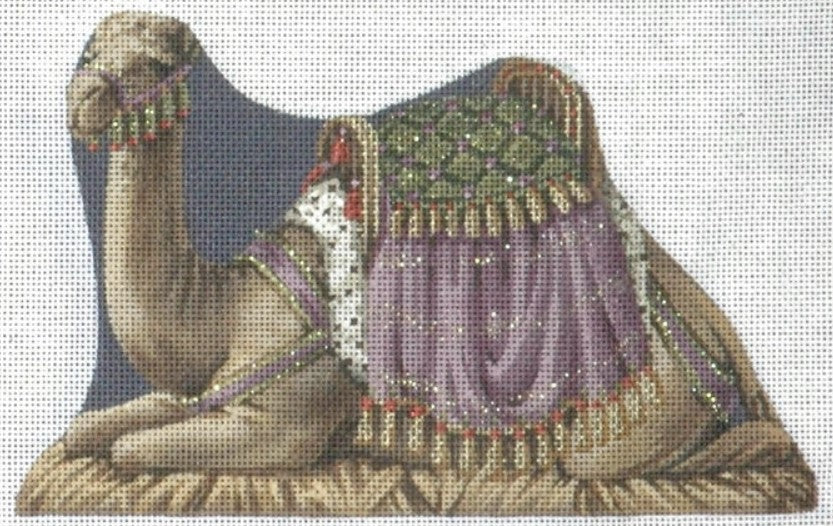 TTNA2126 - Purple Camel Nativity Dolls