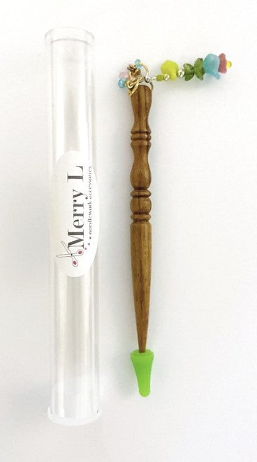 Merry L Beaded Wooden Laying Tool