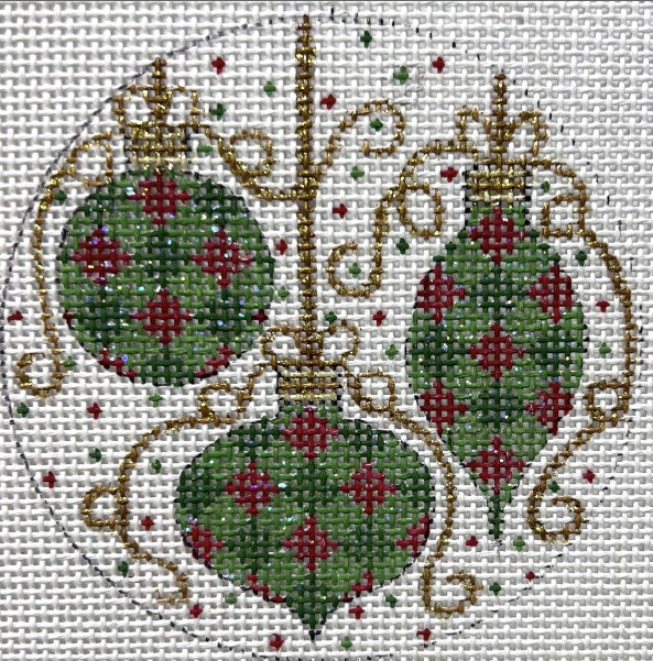 AP X377 - Green Ornaments