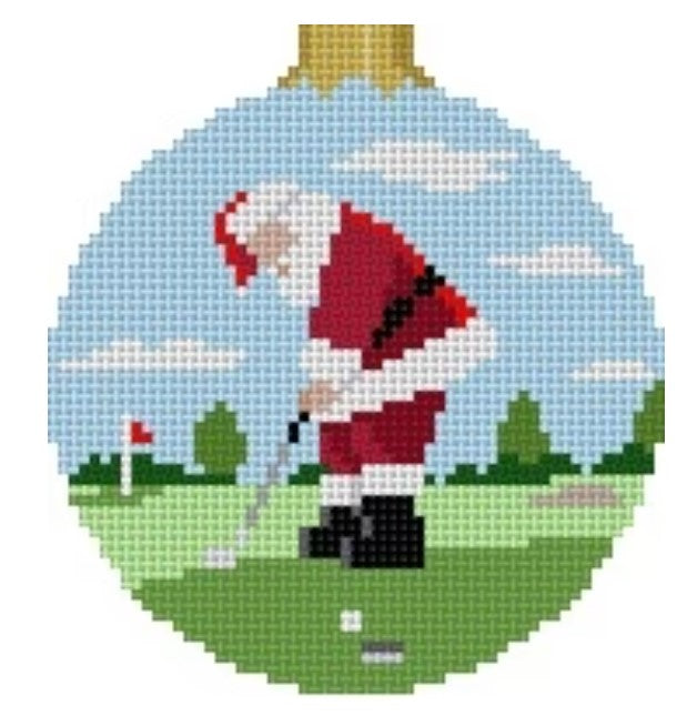 SR7274 - Santa Putting Ornament