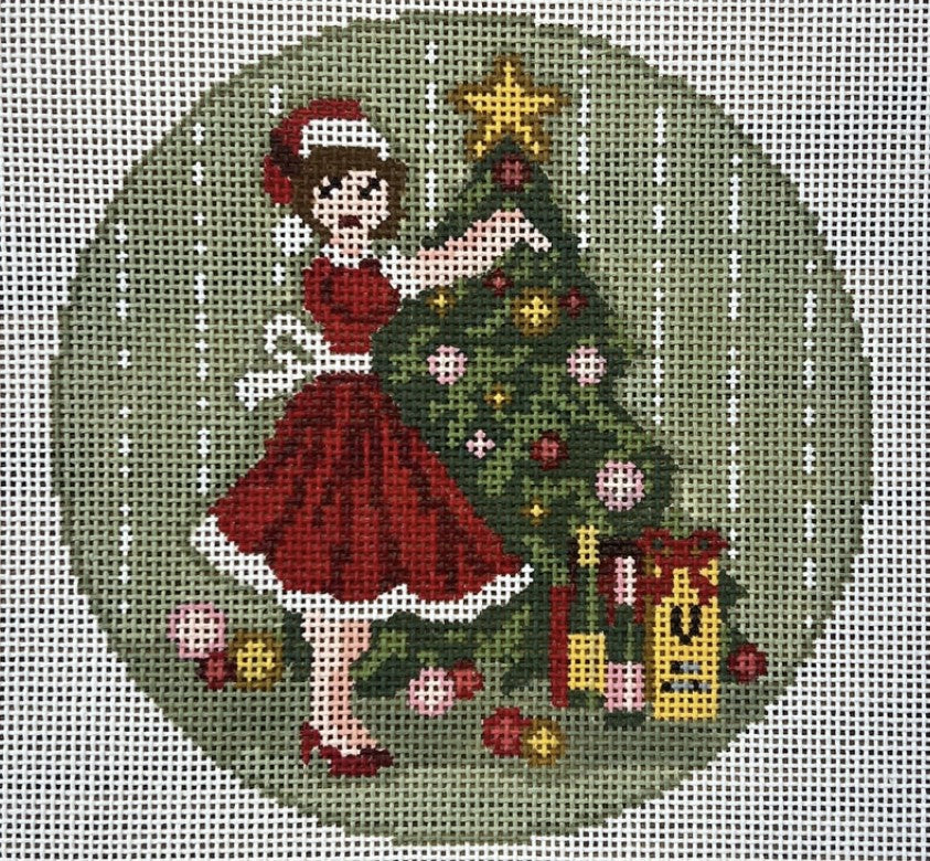 KDS-38 - Betty Loves Bubbles #5 (Trimming Tree) with Stitch Guide