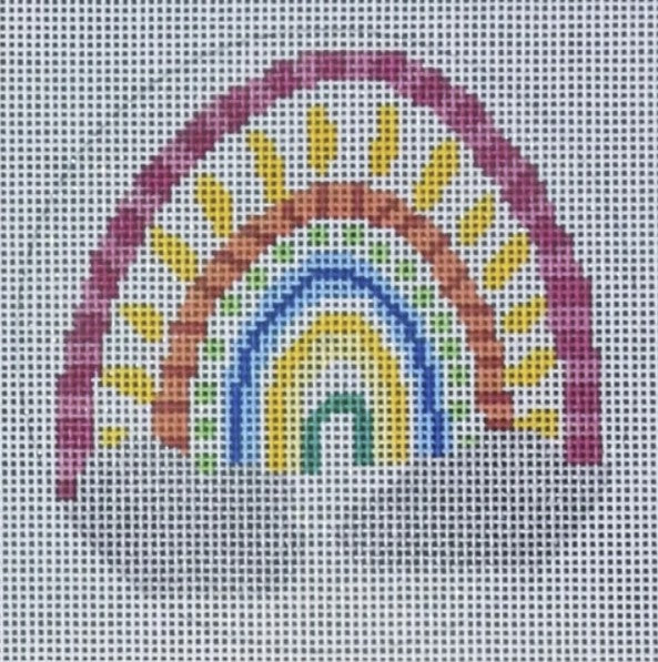LL-ORN-21  Rainbow Glitter Ornament