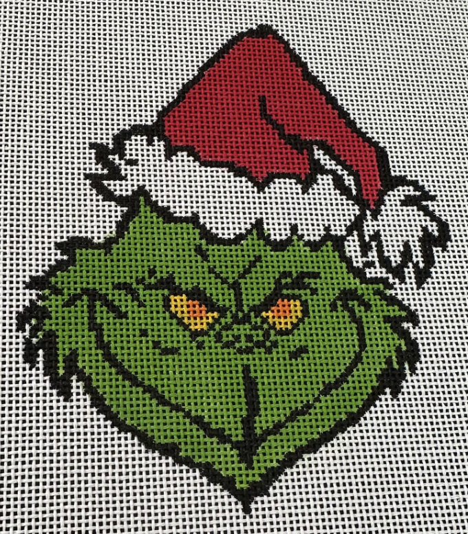 Grinch Face - Elm Tree