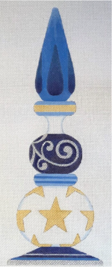 HO3008 - Blue Finial #1 12inch
