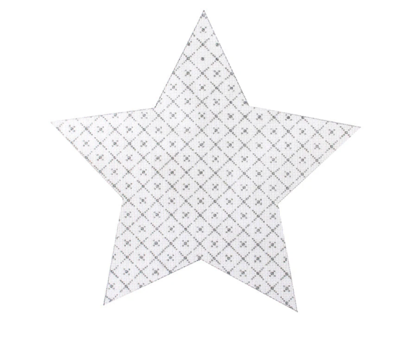 WG11837 Mara's Tree Topper Star 10" - Silver
