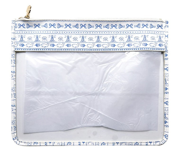 Nantucket Coastal Reverie Large Project Bag