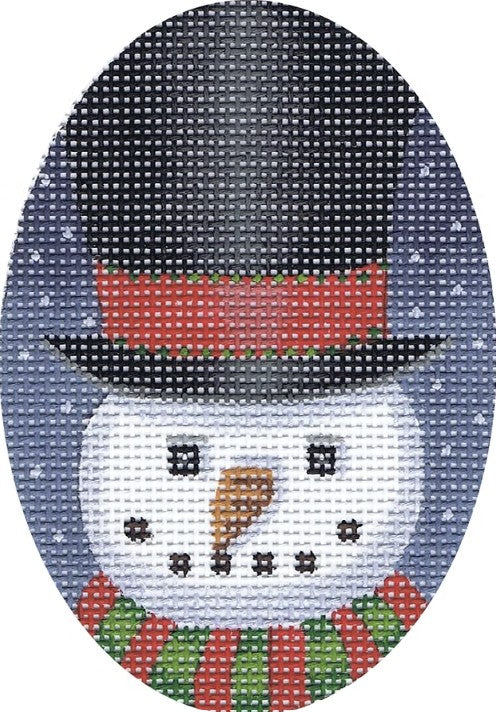 TTOR166-13 - Top Hat Snowman Ornament