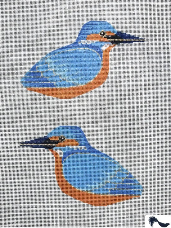 LL307V - Kingfisher 3D Bird