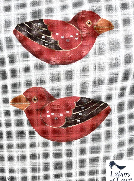 LL307T - Red Avadavat 3D Bird