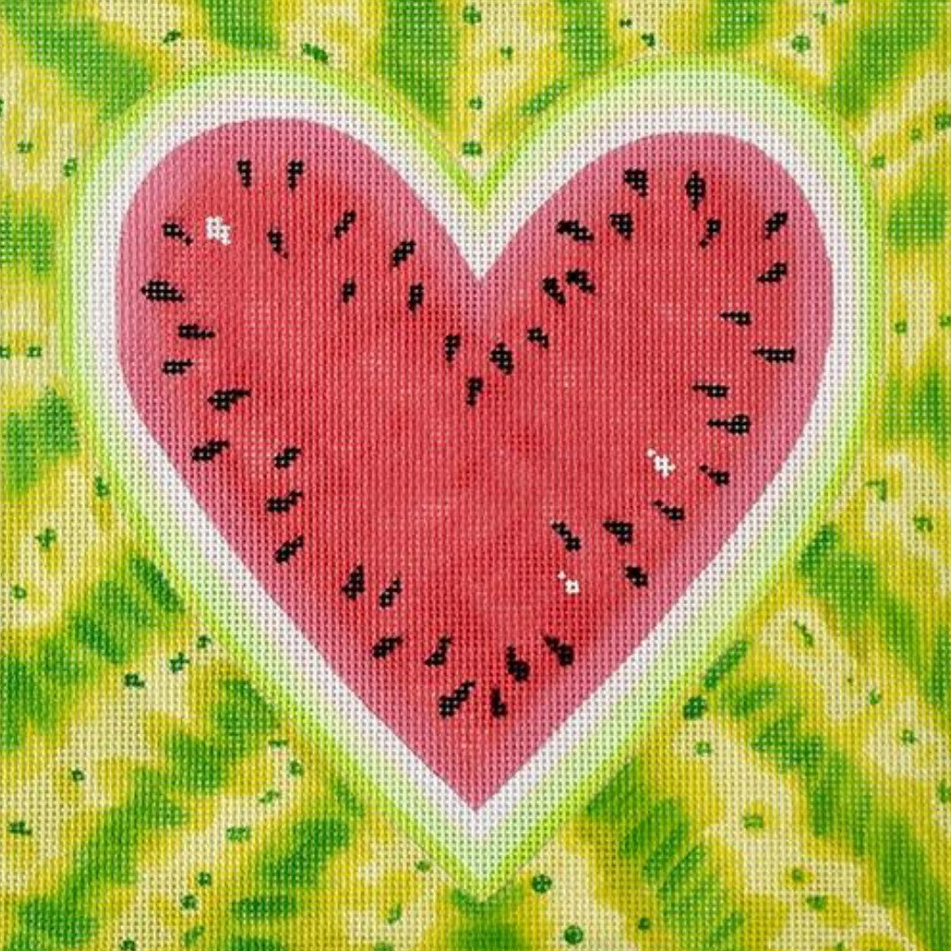 PL-82 -  Watermelon Heart Square
