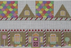 LB-36A - Gingerbread House II Hinged Box