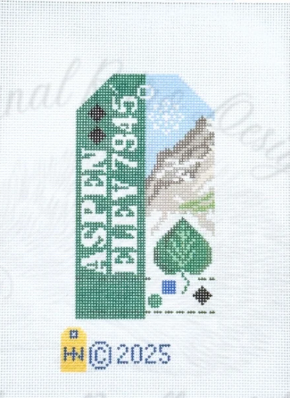 Aspen Ski Pass Tag