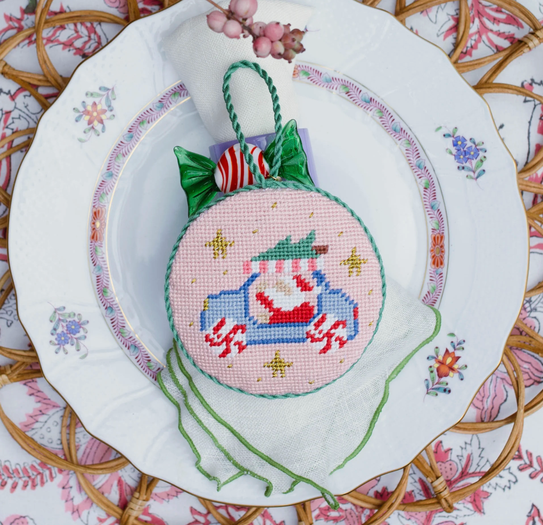 CF-78 - Coco Frank x Calder Clark - Santa Jolly FINISHED/PRE-STITCHED