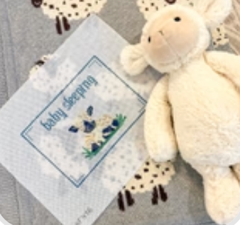AF-416 - Baby Sleeping Lamb Sign 14m