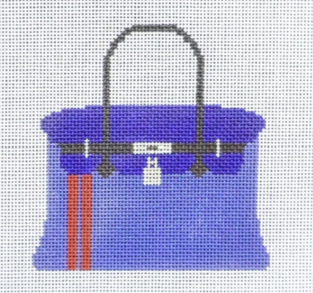 ADW-49 - Bougie Charm Bag - Cornflower