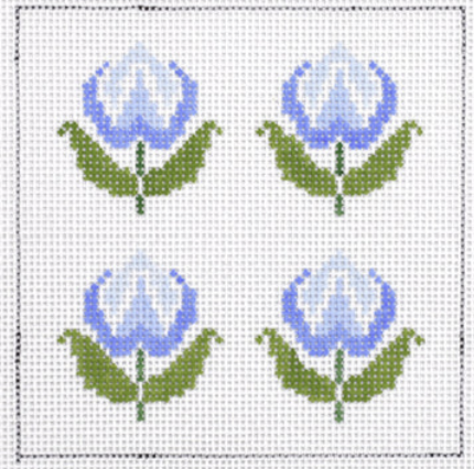 IN-15 - Four Roses, Blue Insert