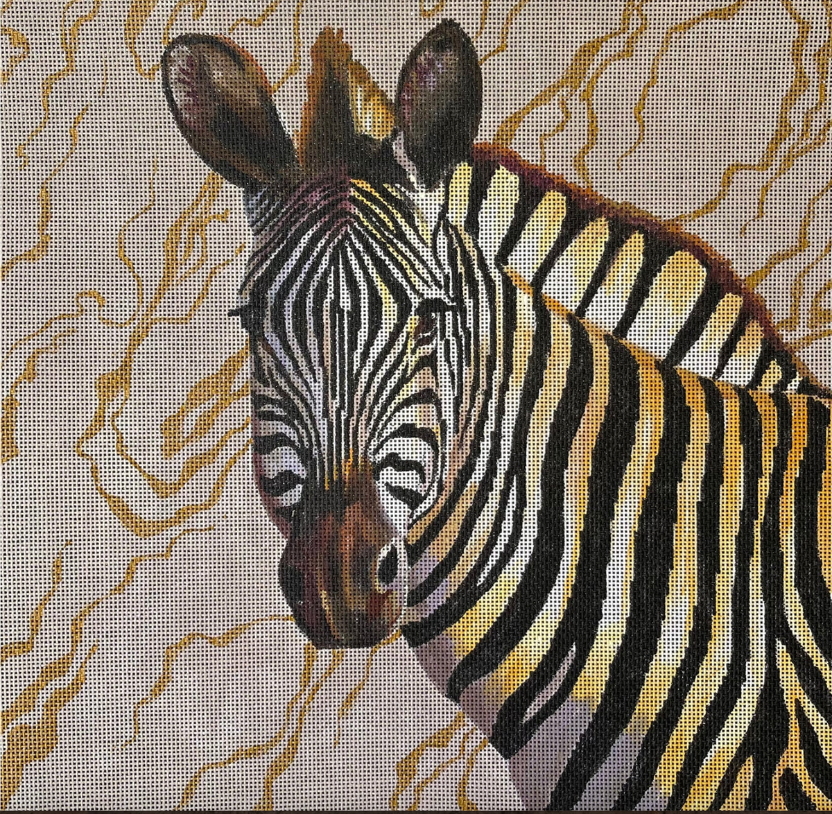 AN545 - zebra on marble