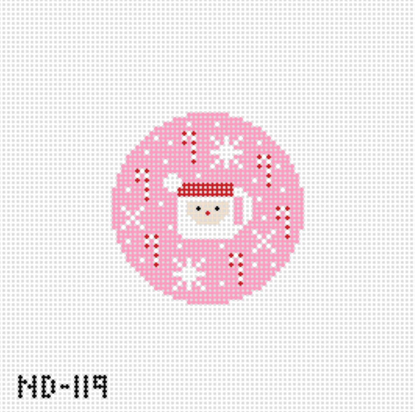 ND-119 - Pink Santa Mug 3"