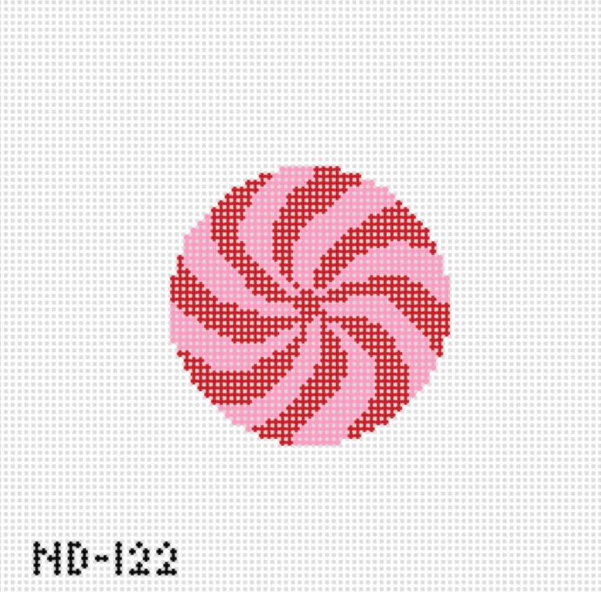 ND-122 - Pink and Red Peppermint