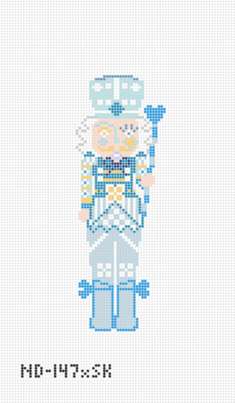 ND-147xSK - Small Blue Nutcracker