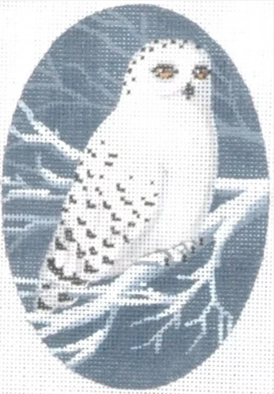 TTOR144 - Snow Owl Ornament