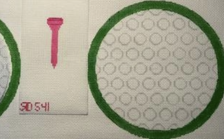 RD 540 - Golf Ball Purse & RD 541 - Golf tee Charm